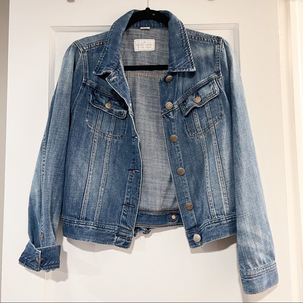 JCREW Denim Button Down Jean Jacket Size S